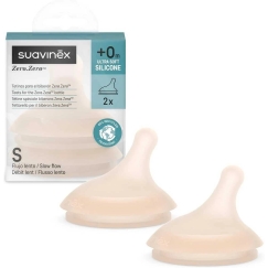 SUAVINEX AEGAMISE VOOLU RINNAPIIMI ZERO ZERO ANTI-COLIC PUHASTUSPUDELITEKS, ALATES +0 KUU, 2 TK, LIGHT
