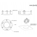 LUBINIS LAIKIKLIS DAHUA PFB5203C FOR DOME CAMERAS LUBINIS LAIKIKLIS DAHUA PFB5203C FOR DOME CAMERAS