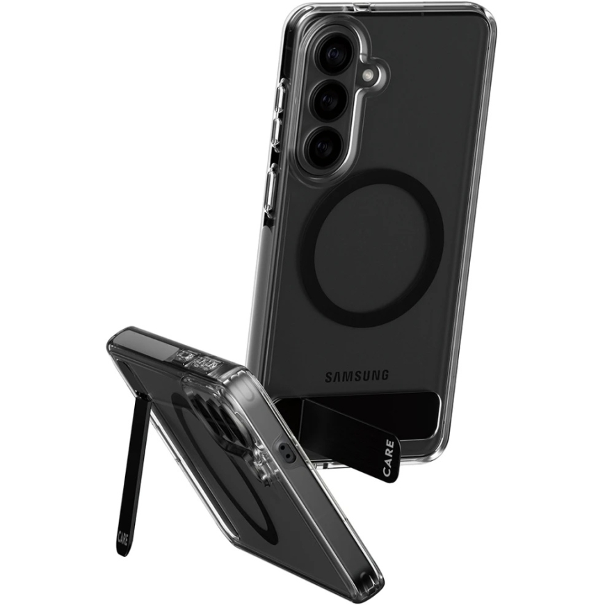 Panzer Glass Vāks ar statīvu un Qi, caurspīdīgs CARE by PanzerGlass – 4