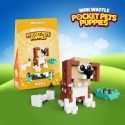 Marioinex Mini Waffle Pocket Pet Beagle – творческий набор строительных блоков для детей ZA6656 Marioinex Mini Waffle Pocket Pet Beagle – творческий набор строительных блоков для детей ZA6656