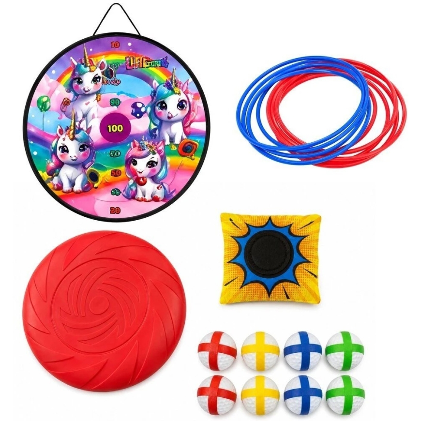 Lean Toys Viske mäng 4-in-1 – 4
