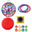 Lean Toys Mėtimo žaidimas 4-in-1