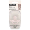 SUAVINEX SYMMETRICAL PHYSIOLOGICAL SILICONE PACIFIER SX PRO, 0-6 MONTHS, ESSENCE ROSE