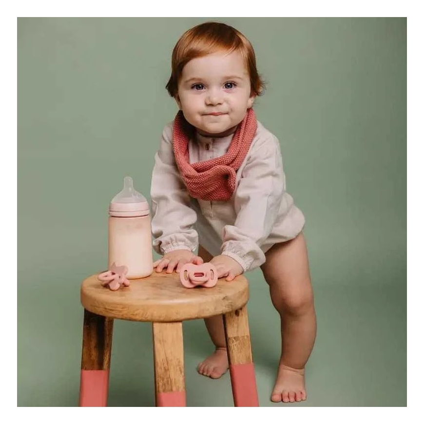 SUAVINEX СИММЕТРИЧНЫЙ ФИЗИОЛОГИЧЕСКИЙ СИЛИКОНОВЫЙ СОСОК SX PRO, 0-6 МЕС., ESSENCE ROSE – 4