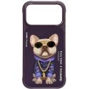 NIMMY COOL DOG briļļu maciņš IPHONE 18 Pro Max/17 Pro Max violetā NIMMY COOL DOG briļļu maciņš IPHONE 18 Pro Max/17 Pro Max violetā