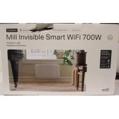 IŠPARDUOTA. PA700WIFI4 Panelinis šildytuvas su WiFi 4-os kartos 700 W Tinkamas 9-12 m² patalpoms Baltas IPX4 | Nematomasis Išman