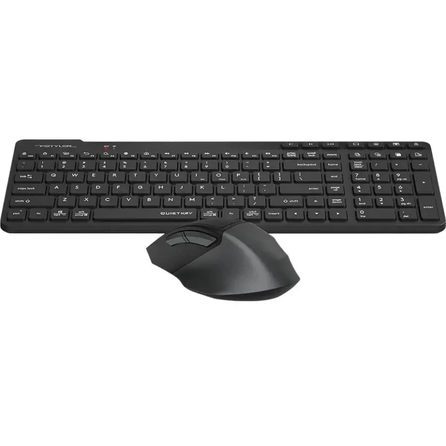 A4Tech FStyler FB2800C AIR2 2.4G Wireless Keyboard and Mouse Set Black – 3