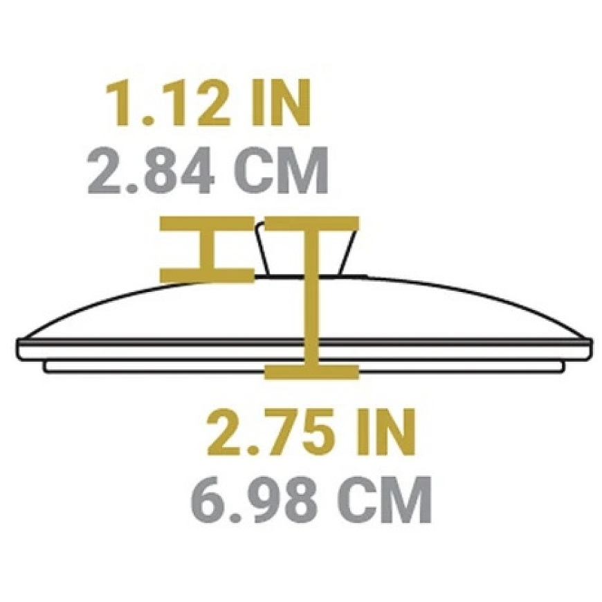 Klaasist kaas pannile 26 cm / Lodge – 3