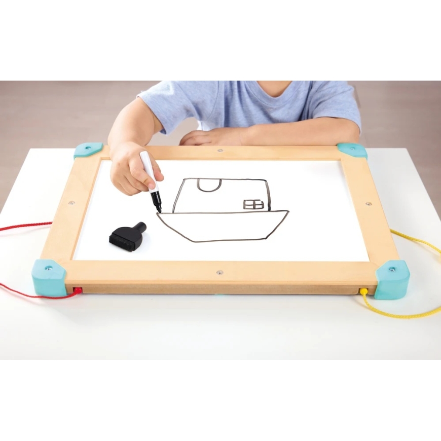 HAPE 2-in-1 labyrinth and tangram board, E0524K – 3