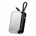 4smarts Pocket väline akupank (powerbank) | 10 000 mAh | 30W | USB-C | hõbedane 4smarts Pocket väline akupank (powerbank) | 10 000 mAh | 30W | USB-C | hõbedane