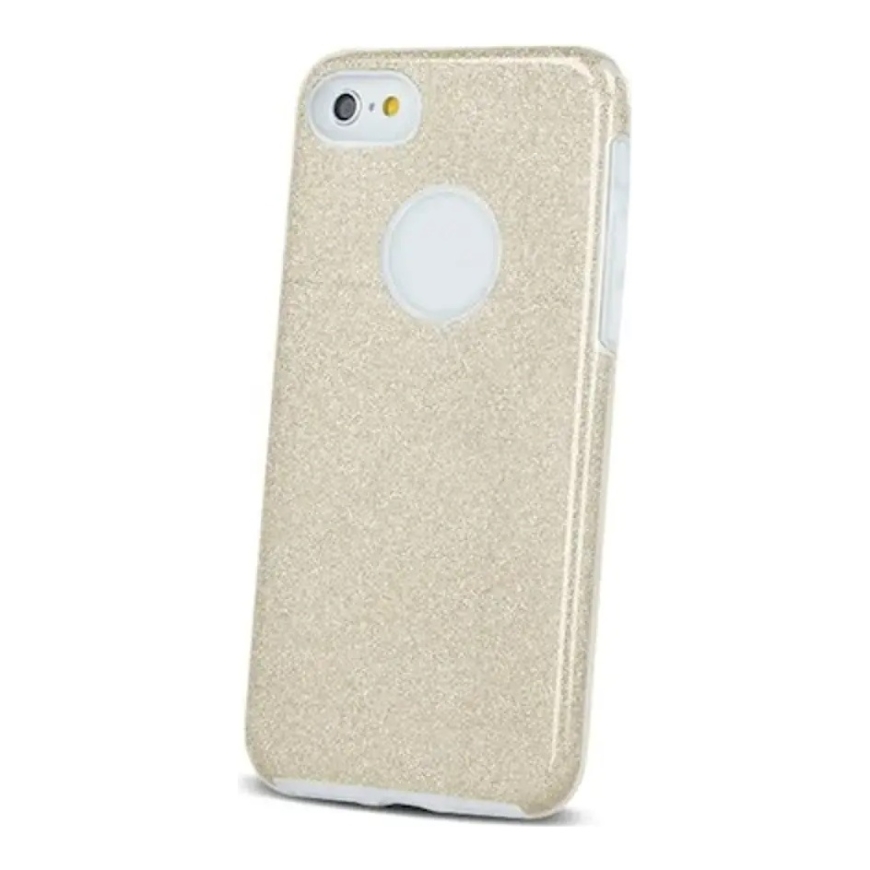 Zelta 3in1 vāks Samsung Galaxy A21s ar spīdumu – 2
