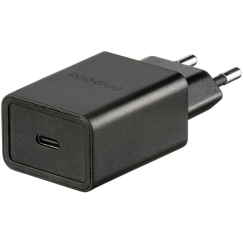 KOODUU Seina Laadija USB-C - Must