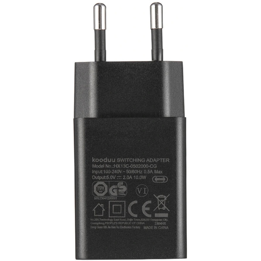 KOODUU Сетевое Зарядное Устройство USB-C - Черное – 2