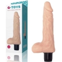 Toyfa A-TOYS, realistinen moninopeuksinen vibraattori, TPE, värinätilat, 14cm Toyfa A-TOYS, realistinen moninopeuksinen vibraattori, TPE, värinätilat, 14cm
