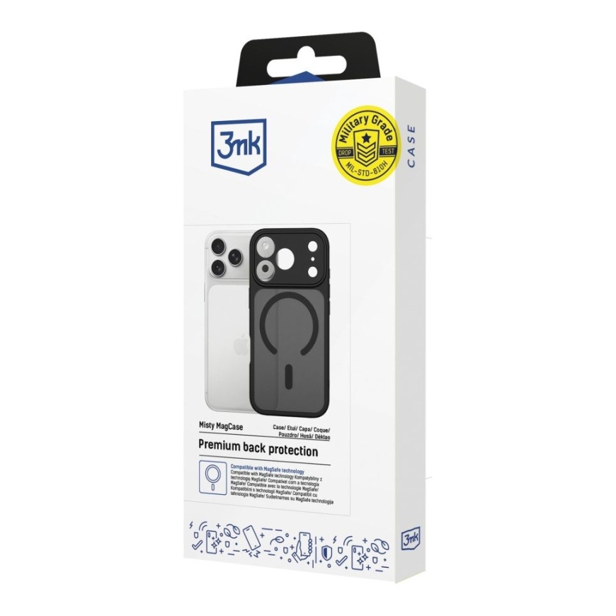 3mk Misty MagCase Must Apple iPhone 16E/ iPhone 17E (5903108759519)