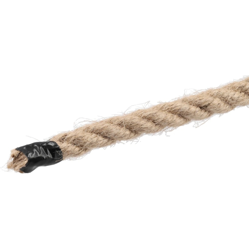 Toya Sa Poland Džiuta virve, 12mm diametrā, 150m garumā, grozīta 3 virvju džiuta šķiedras virve, dabīgās šķiedras virve būvniecī – 3