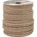 Toya Sa Poland Jute Rope, 12mm diameter, 150m long, twisted 3-strand jute fiber rope, natural fiber rope for construction, fores Toya Sa Poland Jute Rope, 12mm diameter, 150m long, twisted 3-strand jute fiber rope, natural fiber rope for construction, fores