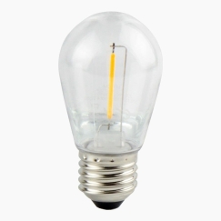 LED lamb E27 230V ST45 1W FILAMENTID soe valge 2700K 50lm
