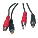 Vads 2xRCA-2xRCA kontaktdaksina-liitmine 1.5m Vads 2xRCA-2xRCA kontaktdaksina-liitmine 1.5m