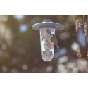 URBALIVE ROBIN Bird feeder set 2 in 1 16.5 x 18 cm, gray URBALIVE ROBIN Bird feeder set 2 in 1 16.5 x 18 cm, gray