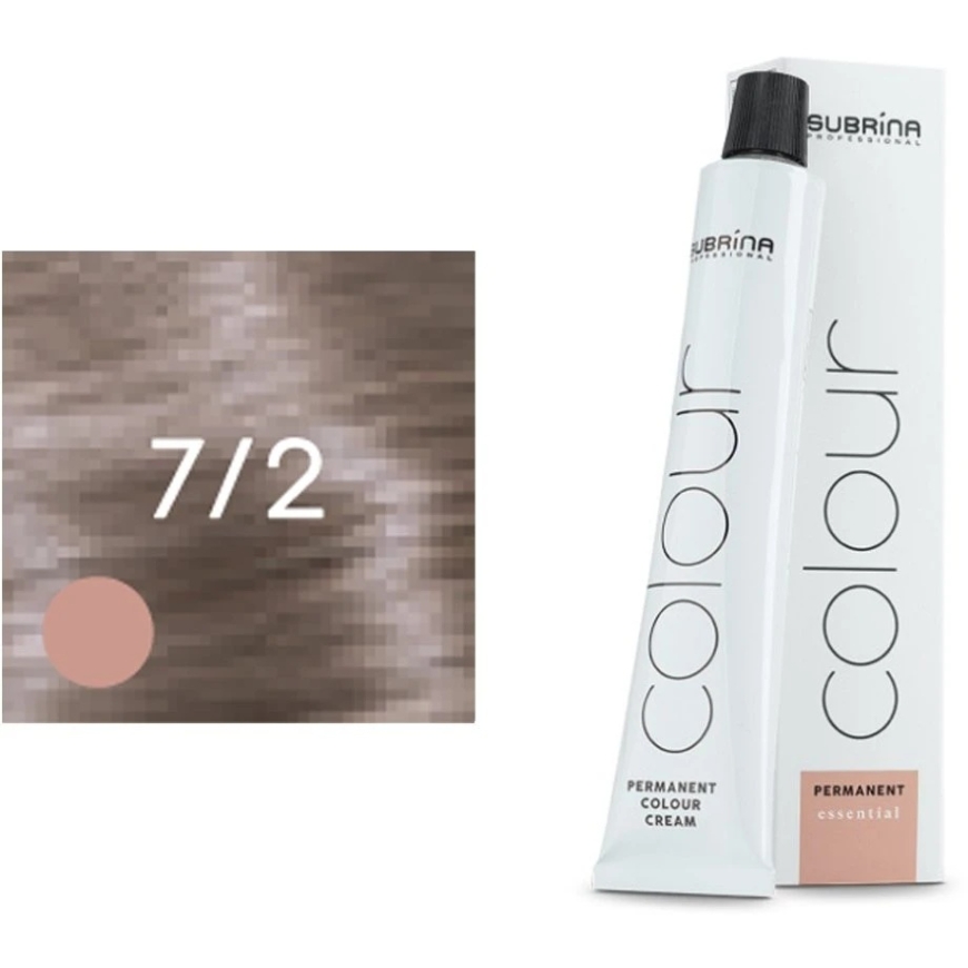 Subrina Professional, permanent hair dye, 7/2 Pearl, 100 ml, universal – 3