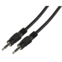 3.5mm - 3.5mm stereo liitin 0.5m 3.5mm - 3.5mm stereo liitin 0.5m