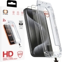 Tel Protect Dust-Free Easy Fit Full Glue 6D karastatud kaitseklaas telefonile iPhone 15 Pro Max (2 tk.) Tel Protect Dust-Free Easy Fit Full Glue 6D karastatud kaitseklaas telefonile iPhone 15 Pro Max (2 tk.)