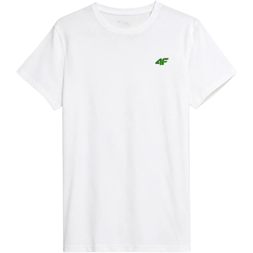 Meeste T-särk 4F M4483 valge 4FWSS26TTSHM4483 10S (5XL) – 2