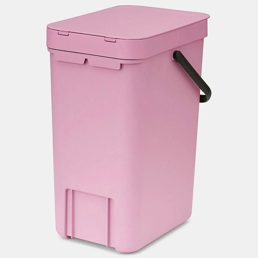 Brabantia Sort & Go -pyykkikori. Lilac Vaaleanpunainen 12 L – 4