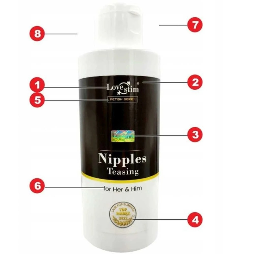 "LoveStim" geeli/suihke - nänninärästysgeeli 150 ml – 3