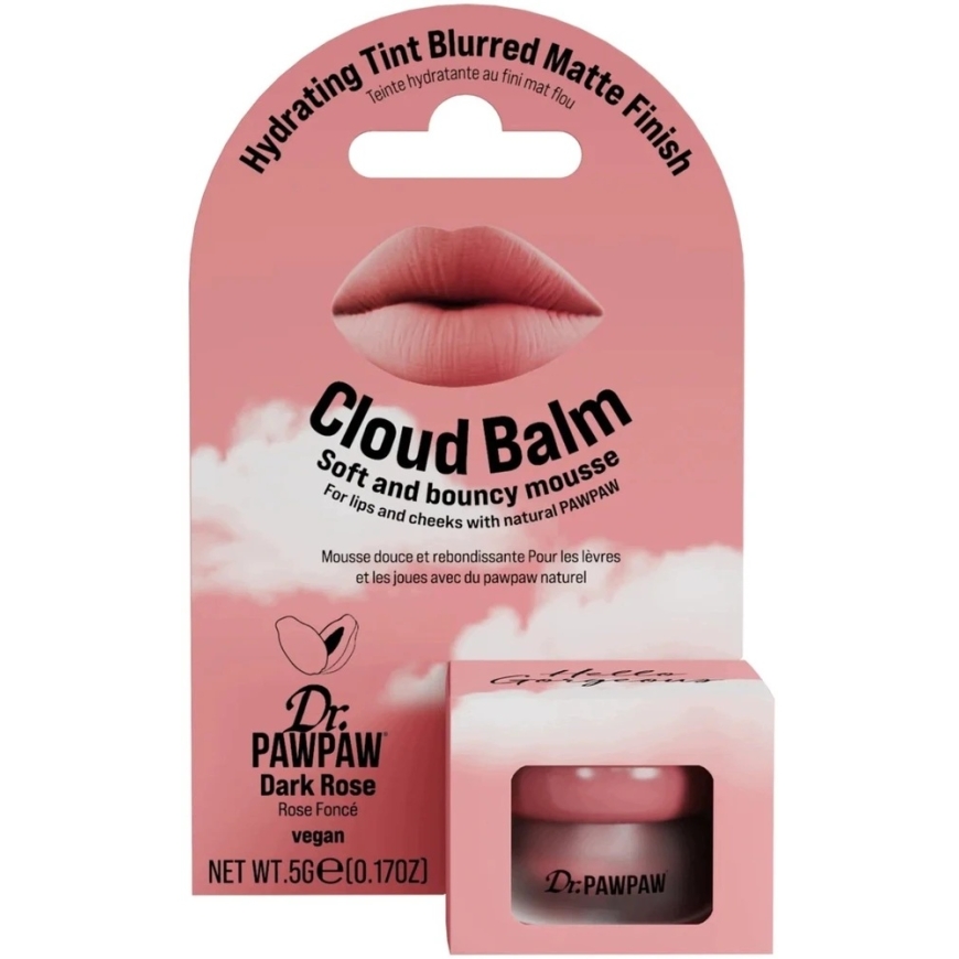 Dr. PawPaw Cloud Balm Matte & Smoothing крем для лица Dark Rose, 5 г – 3