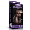 LOVETOY Easy Strapon Set 7.0'' Black LOVETOY Easy Strapon Set 7.0'' Black