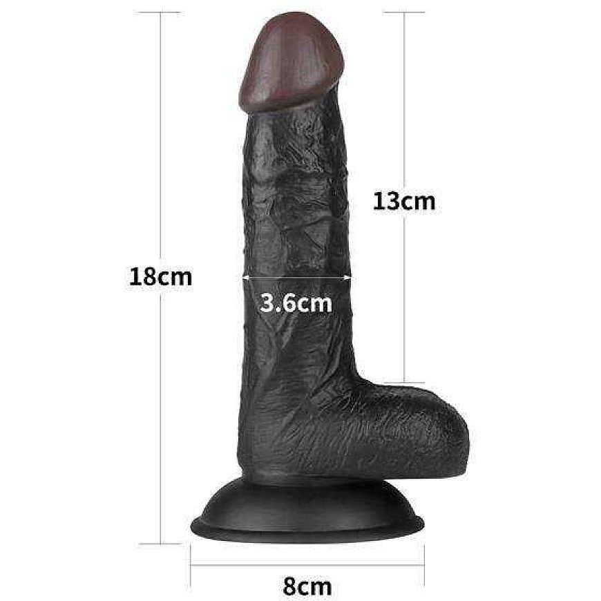 LOVETOY Easy Strapon Set 7.0'' Juodas – 3