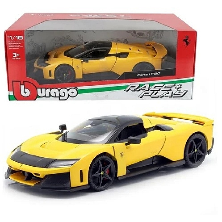 BBU 1:24 Ferrari R_P F80 Geltona G Modena 26034YL