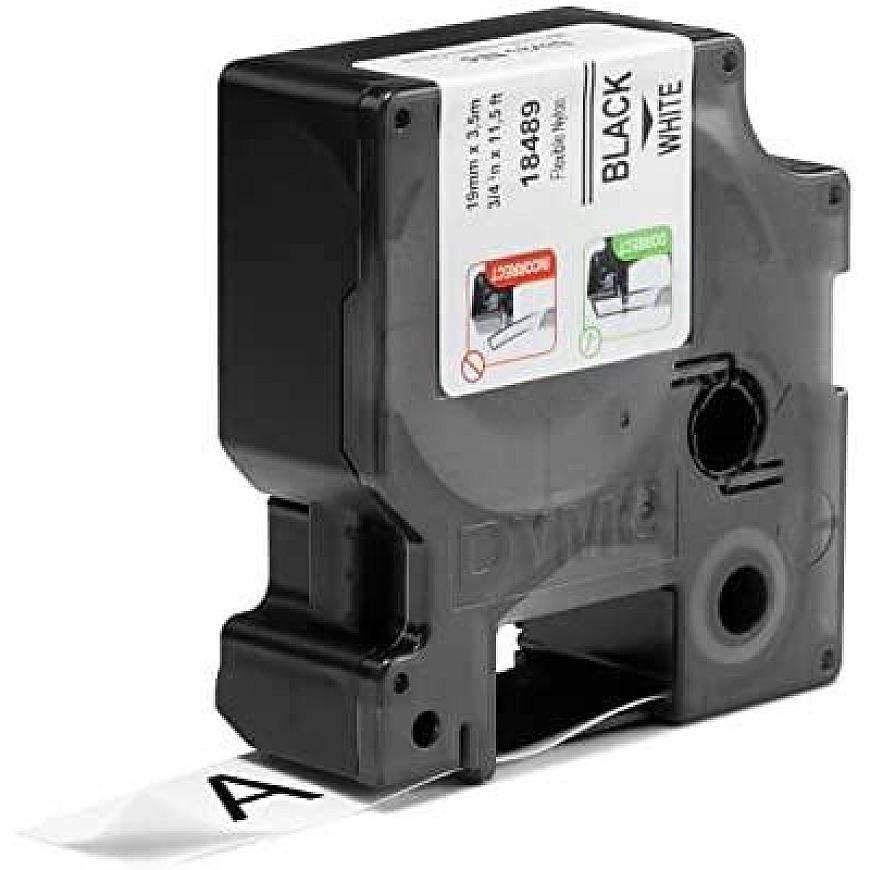 Бирка Dymo 19MM NYLON Белая (071701187598)
