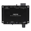 Fonestar WA-2150 – kompakti D-luokan Hi-Fi stereoasennusvahvistin, 2 x 15 W RMS @ 4 Ω, 1 linjasisääntulo, 1 mikrofonisisääntulo,