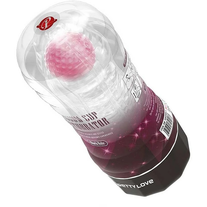 Pretty Love Male PRETTY LOVE - IMEMISKUPIT MASTURBAATTORI Musta Reikä ABS TPR – 3