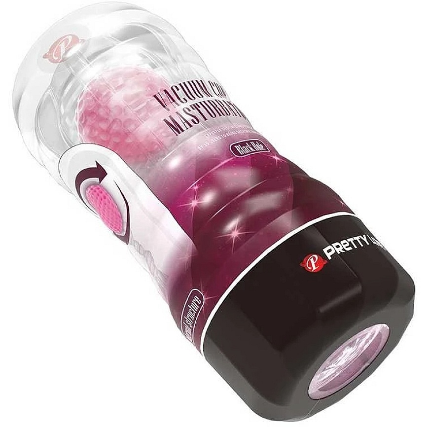 Pretty Love Male PRETTY LOVE - IMEMISKUPIT MASTURBAATTORI Musta Reikä ABS TPR – 4