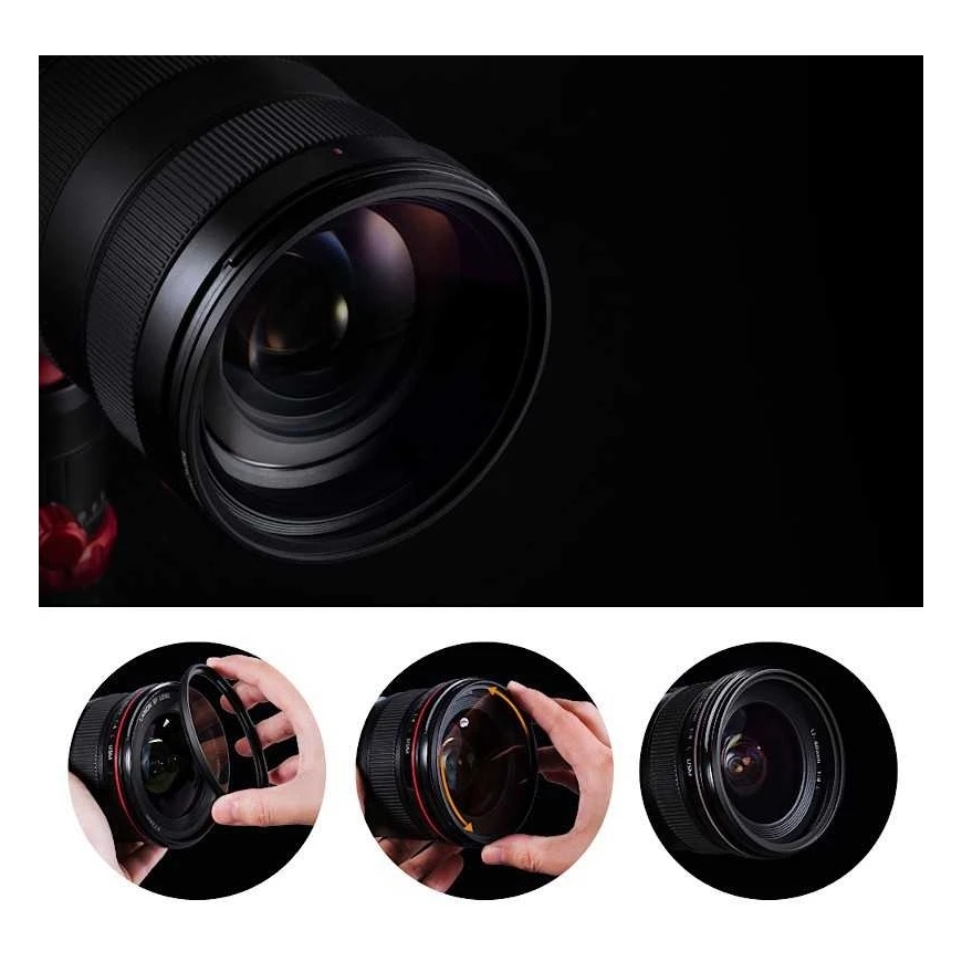 Fotogrāfijas filtrs - K&F Concept Nano-C MCUV 67mm optiskais stikls ar 18 slāņu multi-pārklājumu – 3