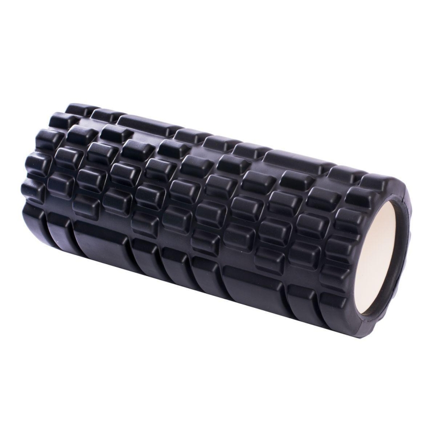 Тренировочный валик EB Fit, 14x33см, черный – 4