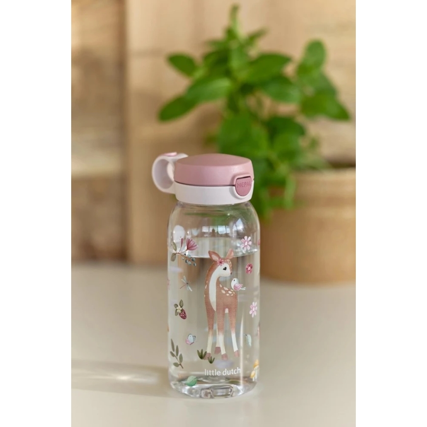 Rosti Mepal Fairy Little Dutch gertuvė su atlenkiamu dangteliu „Fėjų sodas“, 600 ml – 4