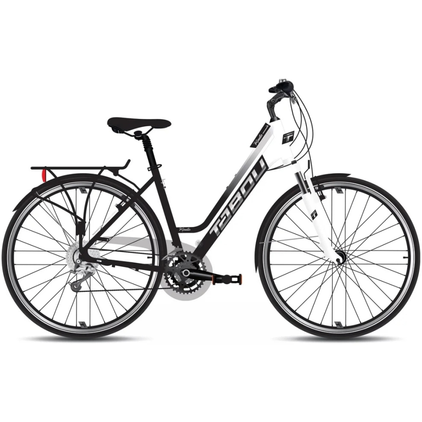 Велосипед Tabou Kinetic 1 W черно-белый-M / 19" (Размер: M / 19")