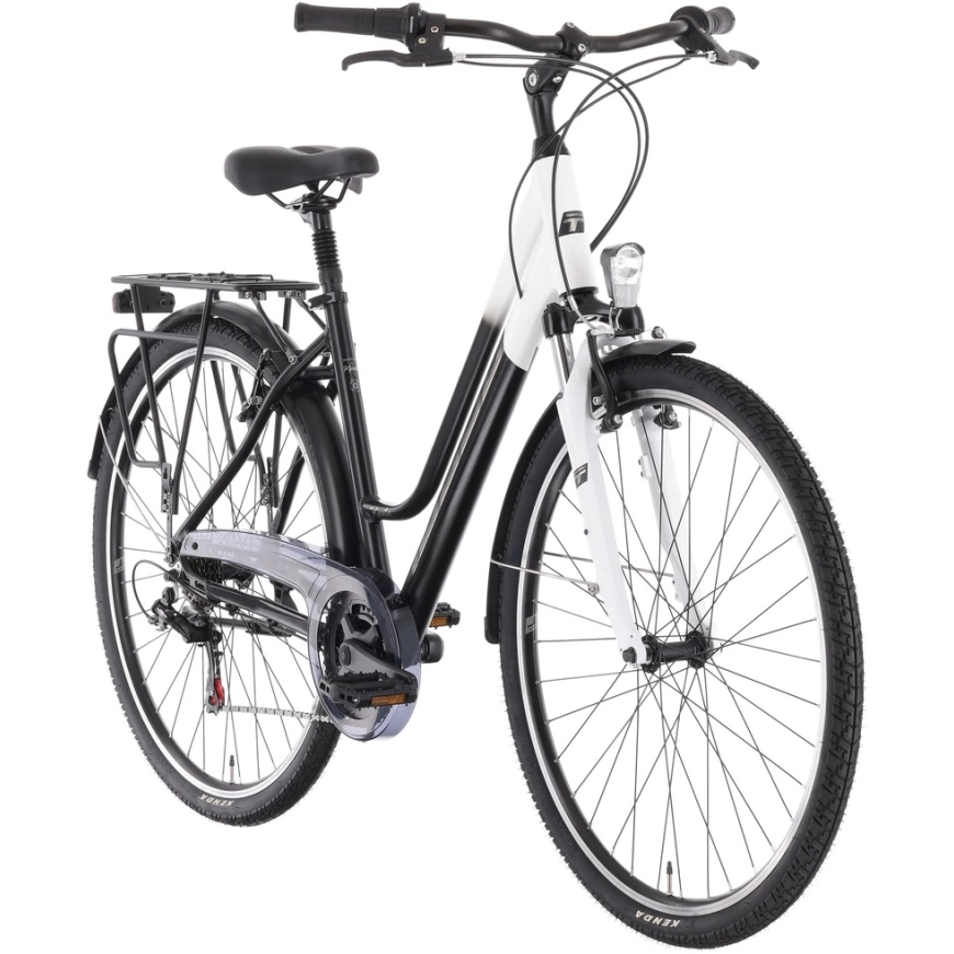 Tabou Kinetic 1 W velosipēds melns-balts-M / 19" (Izmērs: M / 19") – 2