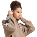 Bluza damska adidas Essentials 3-Stripes French Terry Quarter-Zip smėlio sp. KF8315 (L) Bluza damska adidas Essentials 3-Stripes French Terry Quarter-Zip smėlio sp. KF8315 (L)