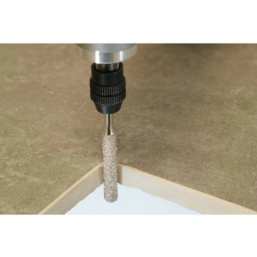 Diamond grinding bits / needles / burrs Proxxon Ø5 mm, 2 pcs, no 28246