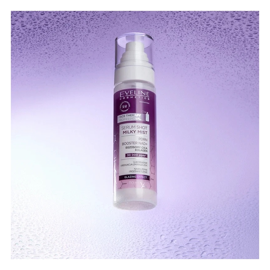 Eveline Cosmetics Serum Shot Milky Mist PDRN Booster NAD+, 110 ml – 2