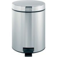 BRABANTIA atkritumu tvertne ar pedāli NewIcon 3 l Spīdīga tērauda 113147