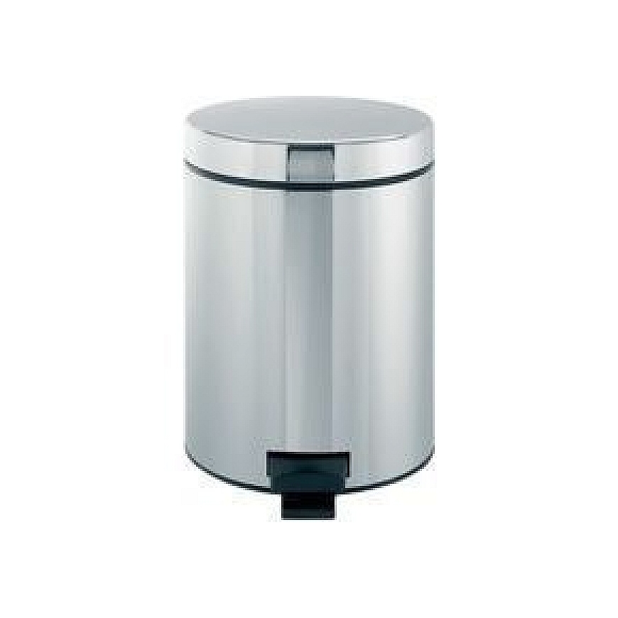 BRABANTIA мусорное ведро с педалью NewIcon 3 л Блестящая сталь 113147