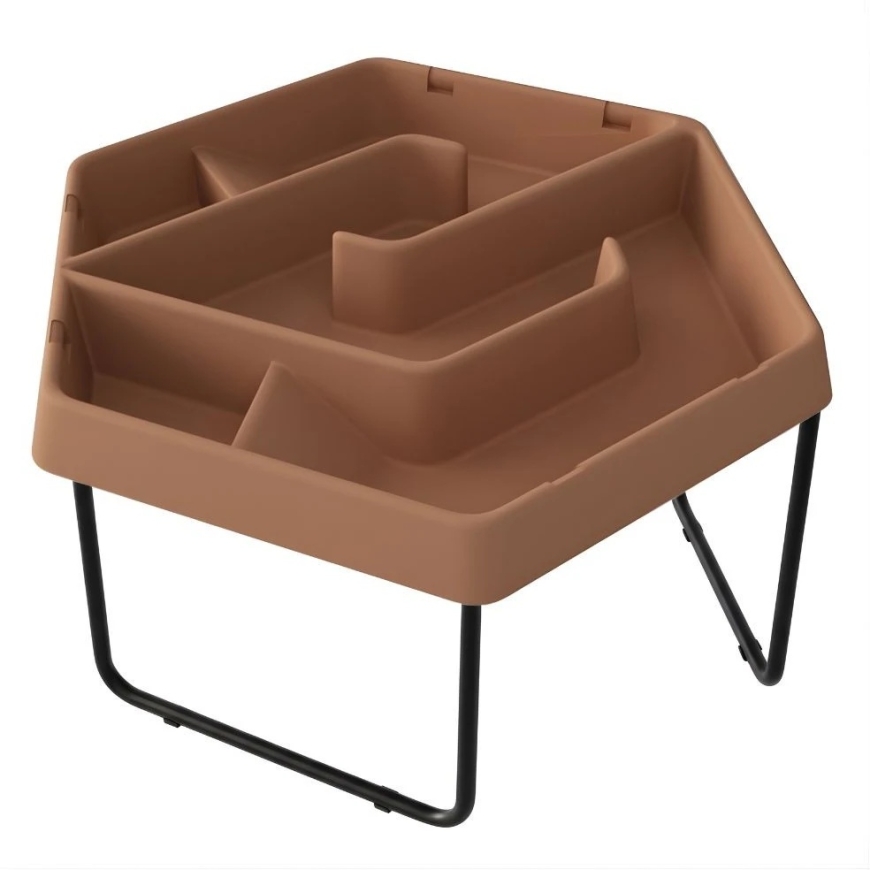 MASTERKIDZ Smilšu un ūdens spēļu galds Sešu stūru Regulējams – 4