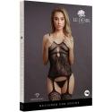 Shots Suspender Rhinestone Bodystocking - One Size Shots Suspender Rhinestone Bodystocking - One Size